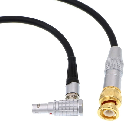 BNC به Lemo 5 Pin Male ARRI Mini Time Code Cable برای دستگاه های صوتی ZAXCOM
