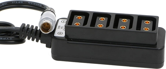 فیشر مرد 3 پین RS به 4 پورت D Tap زن HUB Adapter Splitter Cable برای دوربین های ARRI