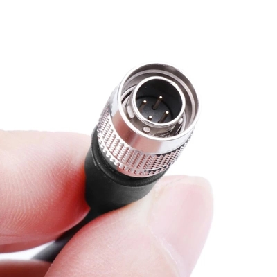 D-Tap To Hirose 4 Pin Male Plug کابل برق دوربین برای دستگاه های صوتی 688 633 زوم F8