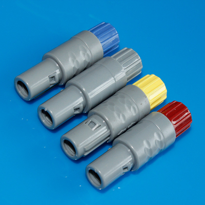 اتصال دهنده های پلاستیکی دایره ای PAG 5 آمپر، اتصالات کم ولتاژ Lemo سازگار