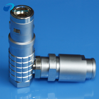 اتصال زانویی ضد آب فلزی Lemo K Series Right Angle FHG 0K 1K 2K 2-32 Pin Plug