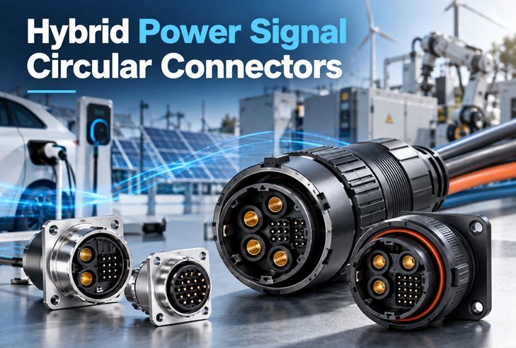 آخرین وبلاگ های شرکت در مورد Hybrid Power Signal Circular Connectors: One Connector for Both Power & Signal Lines