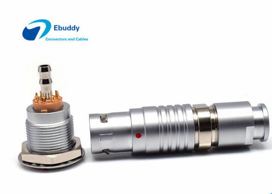 خرید اتصالات سیال و برق IP50 Lemo 2B 8pin Electric 1pin Fluid for Instruments تولید آنلاین
