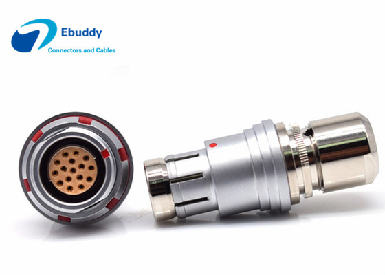 خرید فیشر SS SSC اتصال دهنده های سریع 16 پین 104 اندازه ضد آب IP68 تولید آنلاین