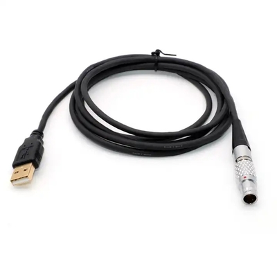 خرید Lemo FGG.1B.304 به کابل USB 1m 2m 3m 4m طول سفارشی کابل داده OEM تولید آنلاین