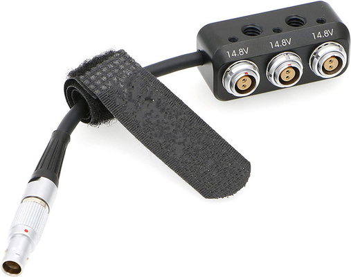 خرید 14.8V Power Splitter Box Cable Lemo 2 Pin Male To 3*2 Pin Box Female برای ARRI RED با استفاده از دستگاه های برق تولید آنلاین