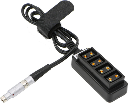 خرید فیشر مرد 3 پین RS به 4 پورت D Tap زن HUB Adapter Splitter Cable برای دوربین های ARRI online manufacture