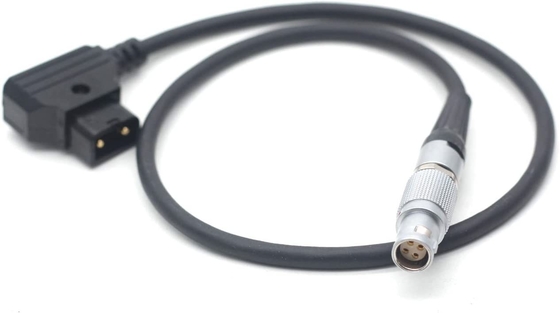 خرید کابل برق دوربین 24 اینچی D Tap To Lemos 1B 4 Pin Connector زنانه برای کانن C300 Mark2 II C200 تولید آنلاین