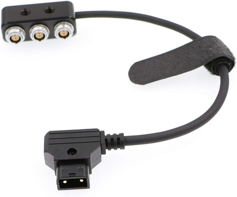 خرید 1 تا 3 مینی Power Splitter Box ARRI Teradek Cable 26cm D Tap مرد فیلم پرو AUX پورت به 3 پی سی 2 پین صندوق زنانه online manufacture