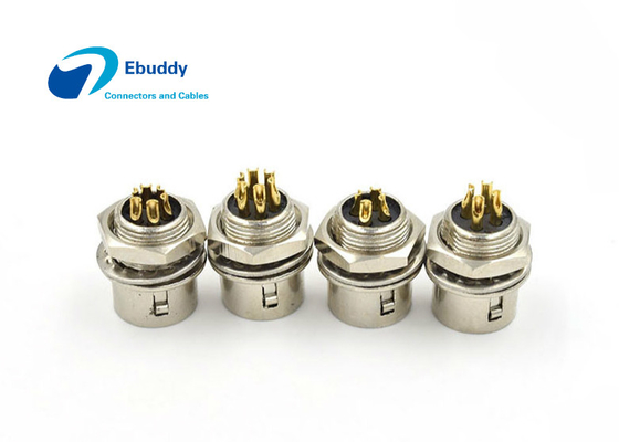 خرید 4 پین 6 پین زن سوکت  اتصال دهنده های دایره ای HR10A-7R-4S / HR10A-7R-6S تولید آنلاین