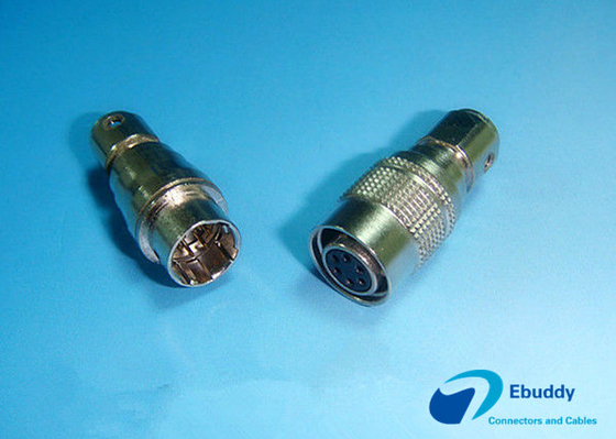 خرید پنل های مردانه و زنانه  اتصال دهنده های مدور 6 پین سازگار online manufacture