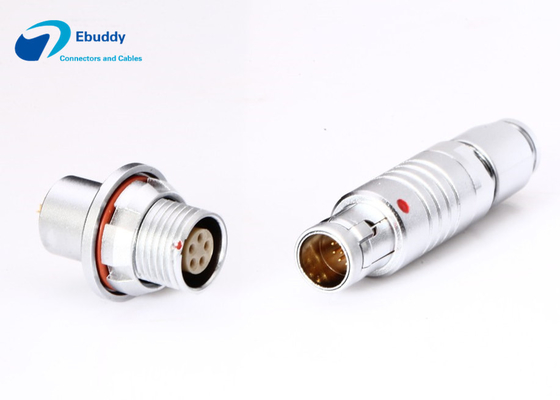 خرید اتصال دهنده های فشار سنج دیجیتال Connectors Lemo B Series CNC Turning Contact PEEK Insulator online manufacture