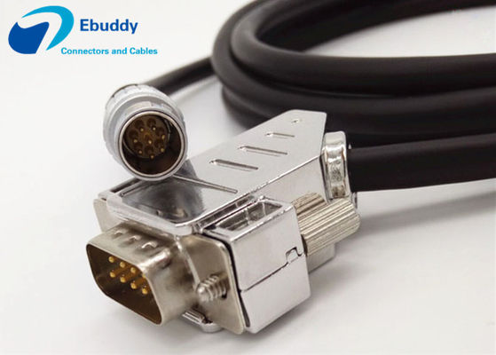 خرید Lemo 8pin to DB9 Power Power Cables Lemo FGG.1B.308 کابل مردانه برای ایستگاه topcon تولید آنلاین