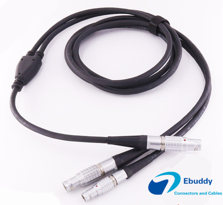 خرید کابل برق سفارشی Lemo 0B 1B 2B FGG To Lemo FGG Style 1 تا 2 Cables تولید آنلاین