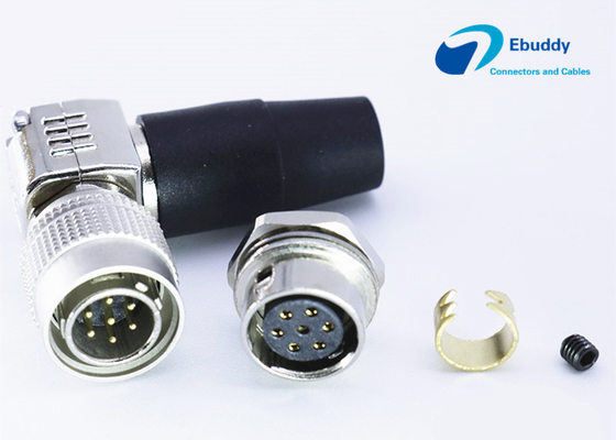خرید اتصال دهنده های دایره ای هروئوس 7 پین HR10A-10R-7S پین اتصال مستقیم تولید آنلاین
