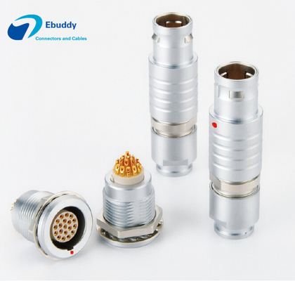 خرید 2B 19pin Lemo جایگزین پلاگین برای کابل جوش FGG.2B.319.CLAD تولید آنلاین