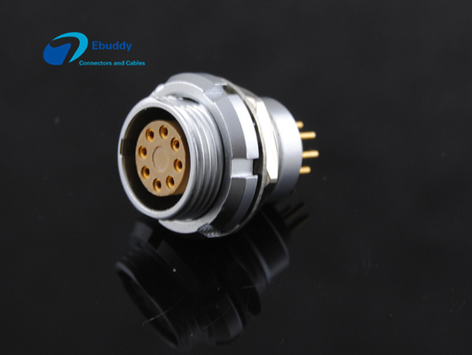 خرید لحیم کاری تماس با Lemo B سری اتصالات 0B 1B 2B 8 پین ثابت ECG Solder زن سوکت online manufacture