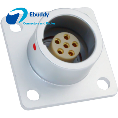 خرید 2K 6pin Lemo Alternative PCB Mount Connector PPS تولید آنلاین