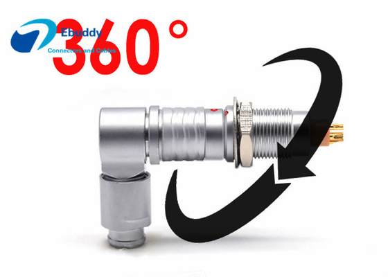 خرید اتصالات زاویه قابل تنظیم سری Lemo B 5 پین زانویی FSG.0B.305 online manufacture
