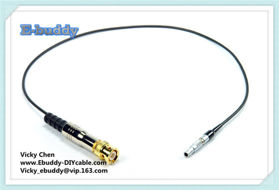 Lemo 00B 4 Pin Male to Male BNC Cable Timecode برای دوربین قرمز SYNC
