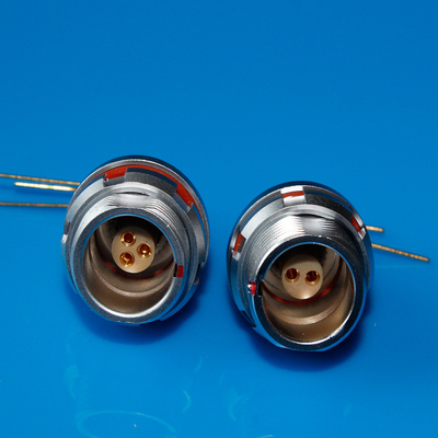 لمو EEG سوکت PCB 3pin ضد آب دایره ای متصل در داخل ظرف