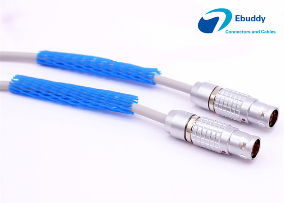 کابل های قدرت سفارشی flexibale فوق العاده نرم با استفاده از Medcal با اتصالات سازگار با Lemo