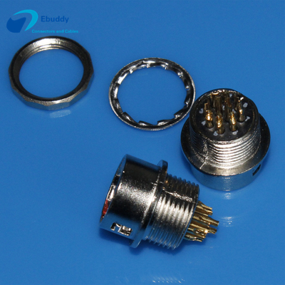 10 پین  اتصال دهنده های دایره ای M11 10 پین سوکت زن HR10A-10R-10S